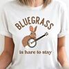 Bluegrass Shirt Rabbit Shirt Bunny Shirt Bluegrass Festival Shirt Bluegrass Concert Shirt Bluegrass Music Shirt Banjo Shirt