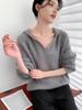 Women's Plus Size Hooded Wool Cable Knit Pullover - Slim Fit Casual Sweater for Autumn/Winter