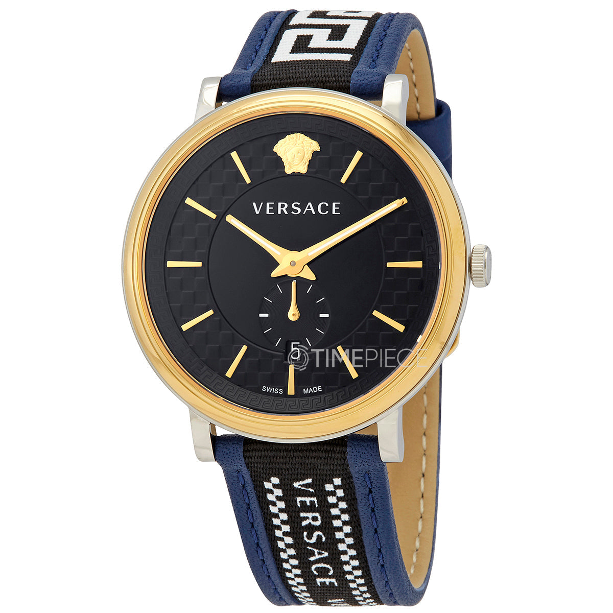 Versace Men`s Circle Quartz Watch 42mm