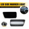 Smoked White Front LED Side Marker Signal Lamps Lights For - Ford Bronco