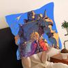 Anime Fullmetal Alchemist Brotherhood Pillow Case Fashion Square Pillowcase Bedroom Sofa Room Ins Decoration Leisure
