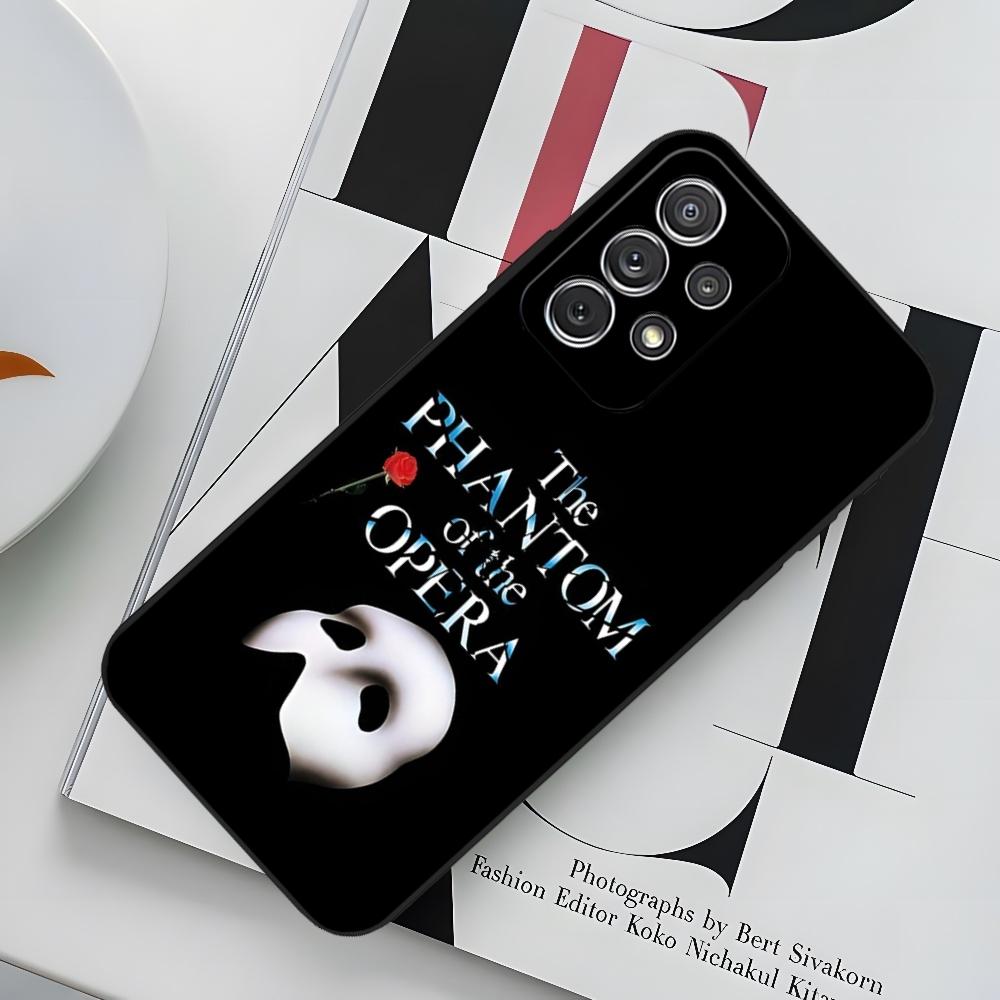

The Phantom Of The Opera Phone Case for Sumsung Galaxy S24 S23 S22 S21 S20 A24 A34 N20 M54 A54 A53 Fe Plus Ultra Black Soft Cove samsung s23