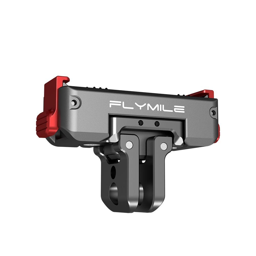 

Rotatable Magnetic Mount Base Quick Release Foldable Metal Adapter Lightweight Aluminum Alloy for DJI Osmo Action 6/Nano