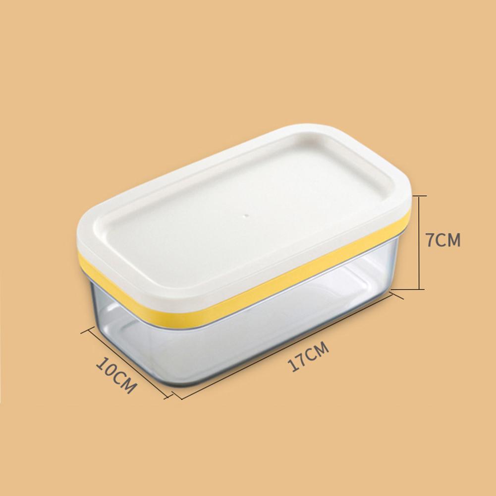 Chladnička Box na máslo s víkem Pouzdro na krájení Nůž Gadget Kuchyňské těsnění Skladování Nádobí na krájení másla Nádobka na sýr