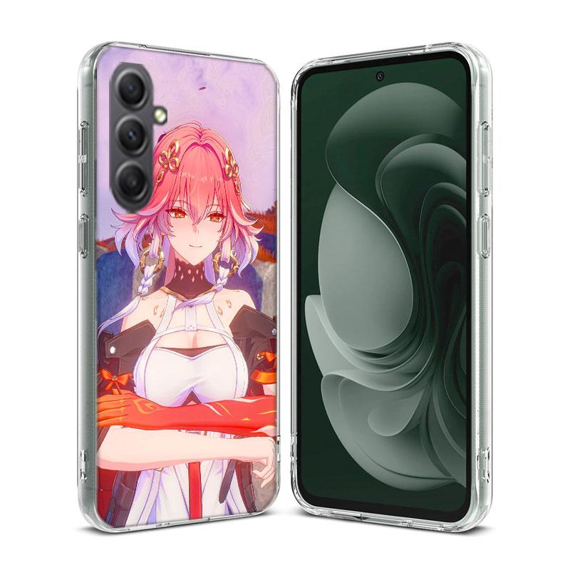 Game Wuthering Waves Changli Phone Case for Samsung A16 A26 A36 A56 A17 A37 A57 A07 A06 A02S A03 A04S A05S Galaxy Note 20 10 A50