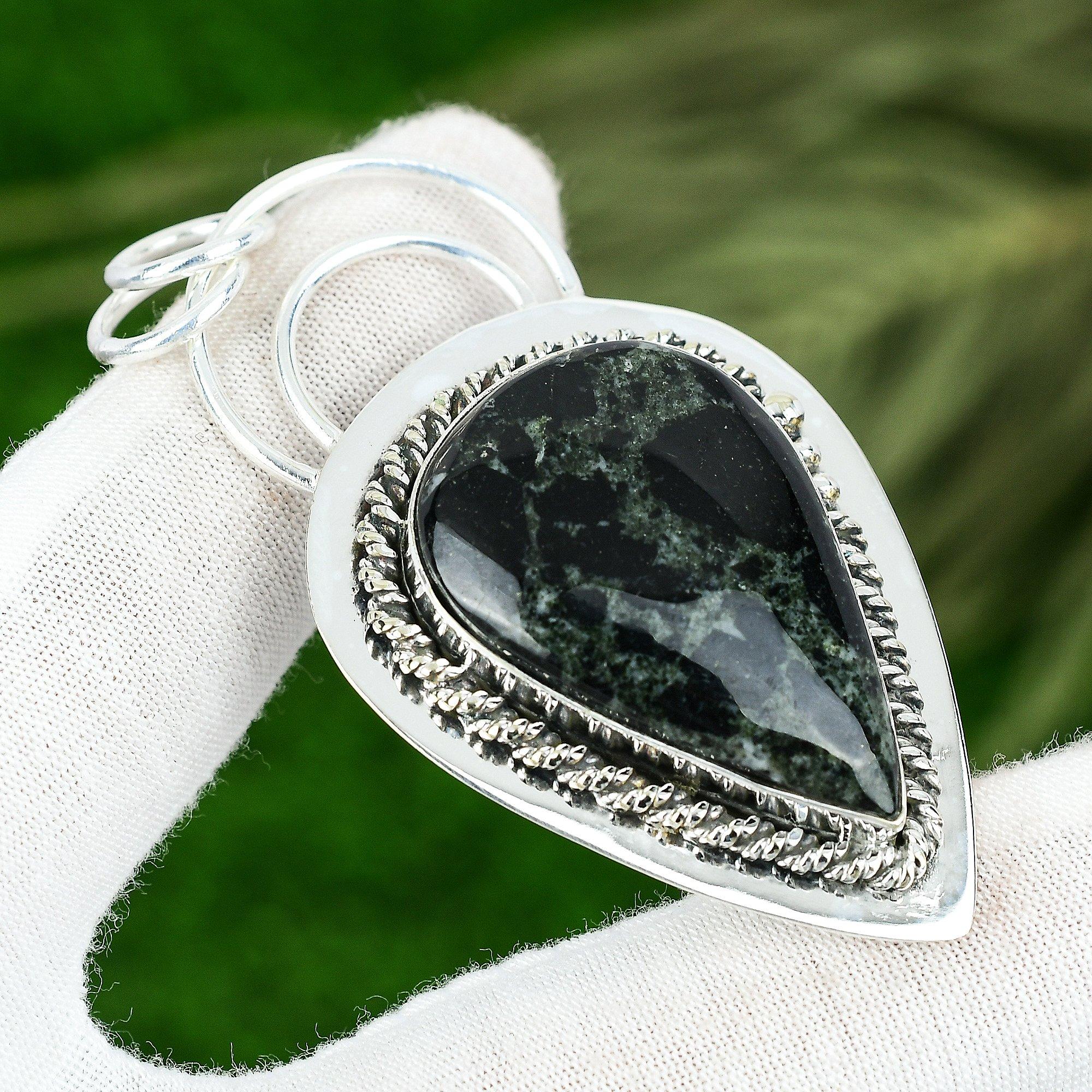 

Mothers day Sale 925 Sterling Silver Star Galaxy Stone Boho New Pendant Jewelry