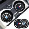 Tappetino Portabicchieri Antiscivolo in Silicone con Emblema M Badge per Auto Tazza d'Acqua per BMW M M3 M5 M6 X3 E46 E90 F30 G20 E36 E34 X6 G20 Accessori