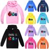Among Us Game Kids Hoodies Boys Girls Impostor Hooded Sweatshirt Tops Jumpers