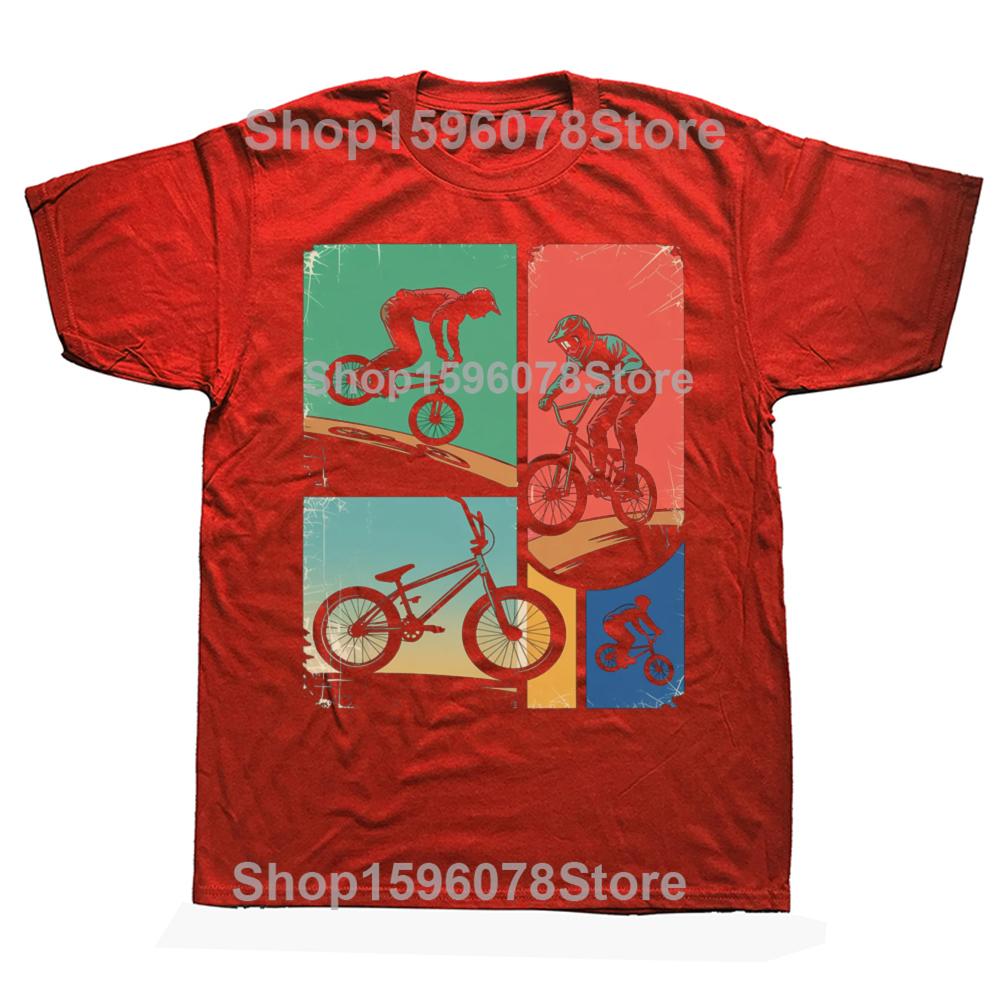 

Смешные BMX Велосипед Велосипедные Трюковые Гонки Графические Футболки Мужские Женские Мода Повседневная Футболка 100% Хлопок Свободная Оверсайз Футболка S