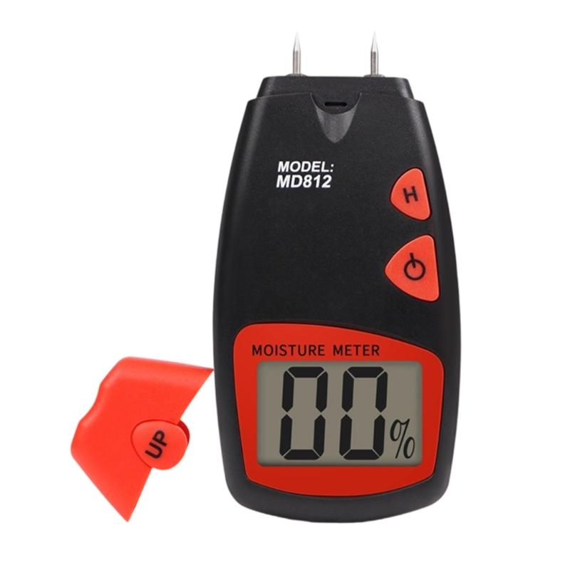 

Professional Double Sensors Hygrometer LCD Screen Display fast Read Digital Moisture Tester for Timber Content Testing 1