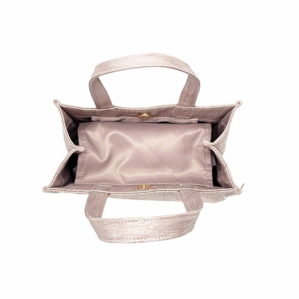 Small Tote Synthetic 1051 Women's Bag, Sub-Bag, Stylish, Leather, LT.Square.Classic-C