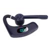 Wireless Bluetooth Earpiece with Microphone Noise Reduction 300mAh Battery for Business Driving Blue