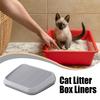 Universal Cat Litter Catcher Ramp Box Double Layer Washable Paw Cleaning Tray Odor Control Anti-slip Kitten Filter Pad Indoor