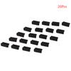 20Pcs Usb Male Anti-Dust Plug Stopper Cap Plastic Cover Protector Dust Plug