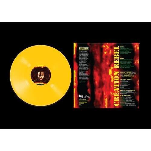 Creation rebel - hostile environment [vinyl lp] colored vinyl, yellow, poster, digital download