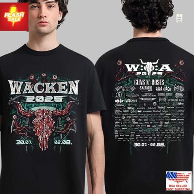 Wacken Open Air 2025 The Thing Festival Shirt Germany Limited Edition Tee Unisex T-Shirt