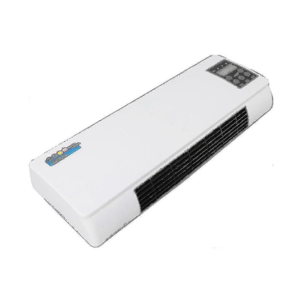 Taşınabilir Klima, Uzaktan Kumandalı 2000w Duvara Monte, Dijital Ekran, Geniş Kapsama Alanı (İngiltere Fişi 220v)
