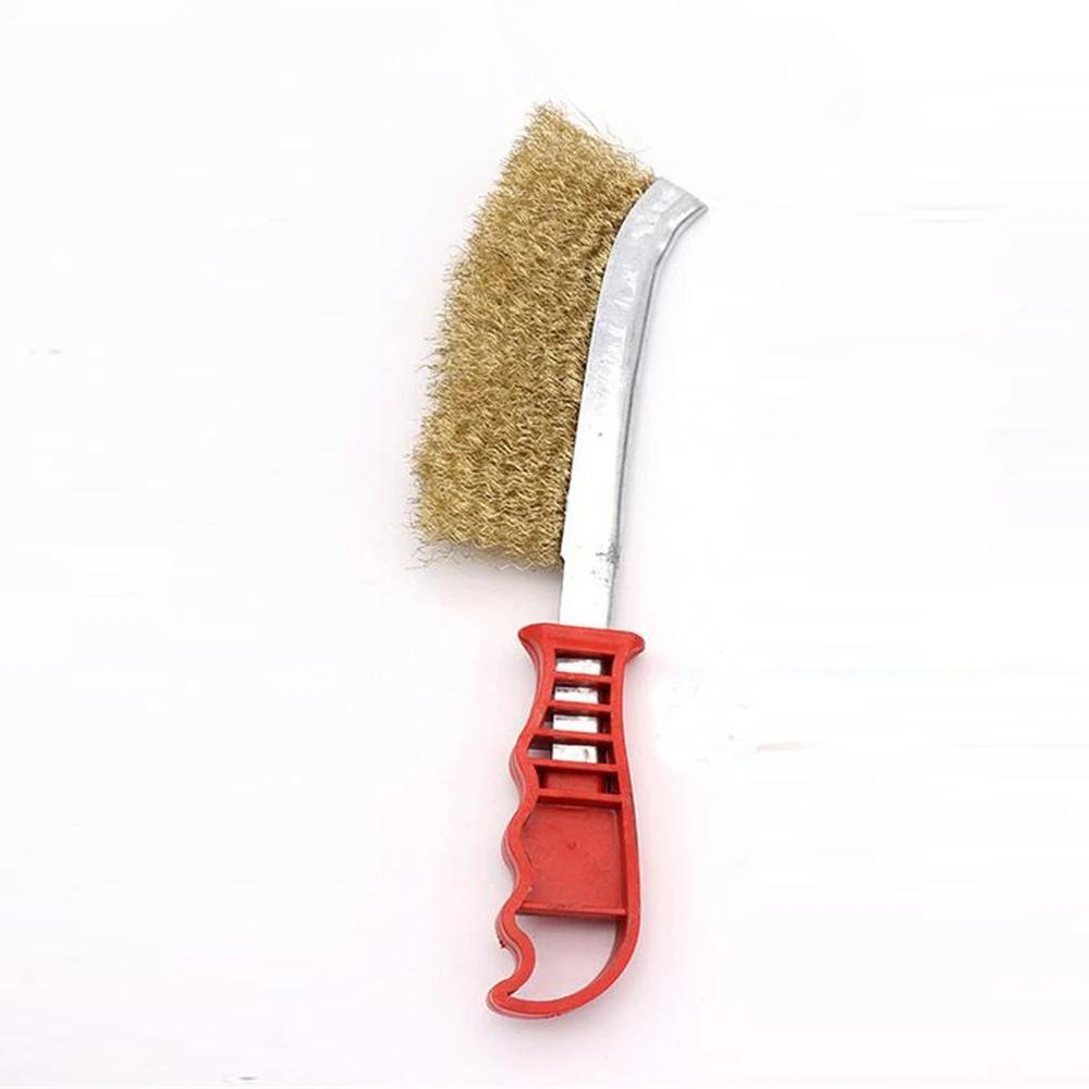 Grill Cleaner BBQ Grill Steel Wire Brush Cleaning Tools Grills Picnics Barbecue Tools