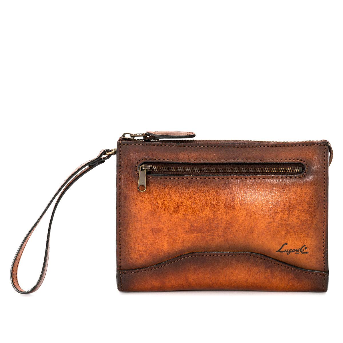 

Aoki Luggage Lugard G3 ClutchSecond Bag, Small, Made in Japan, Genuine Leather, Brown, 5211-50