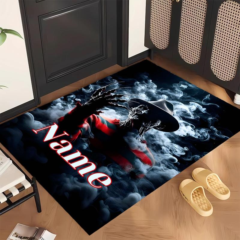 Freddy Krueger (1) Personalized Name Office Carpet Stylish Decor for Living Room Bedroom Kitchen