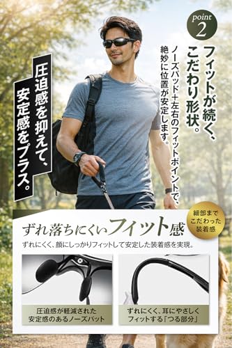 Burano Changes your perspective Eyewear men polarized mirror lenses UV400 blocks 99 ultraviolet rays Sporty fashion glasses