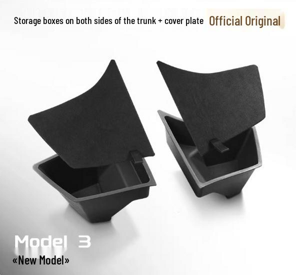 Tesla Model Y3 Górny Schowek Bagażnika z Bocznymi Przegródkami