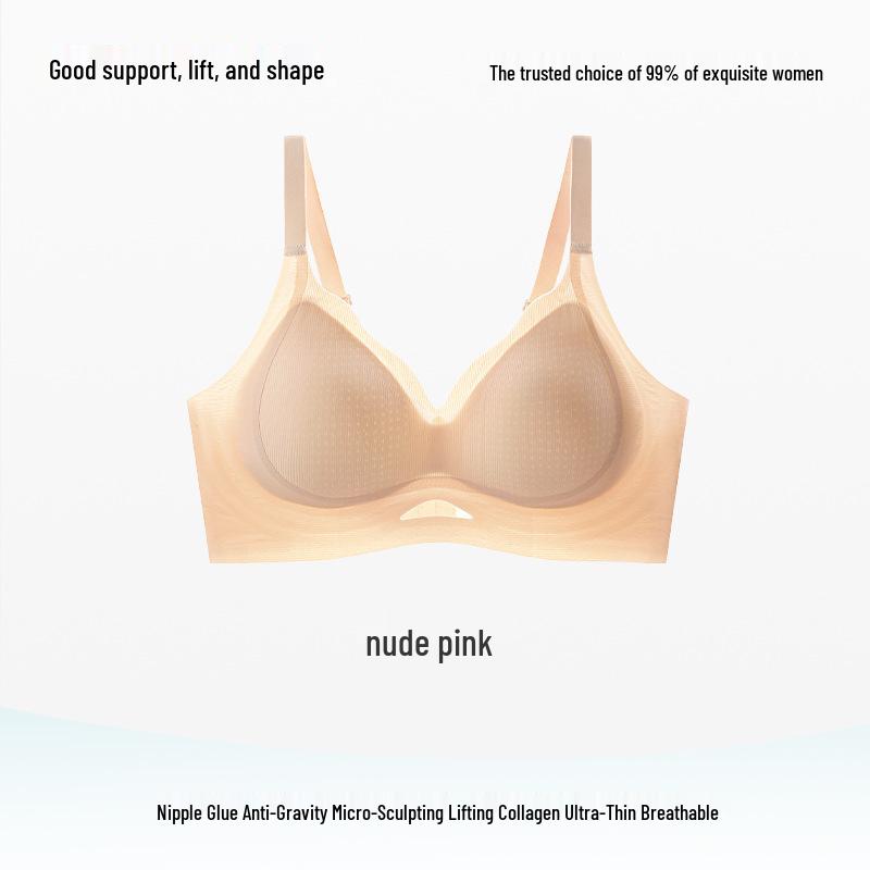 Ultra-Thin Seamless Wireless Bra - Soft, Breathable, and Comfortable