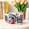 Vintage Camera Building Blocks 400+ Pieces Simulation Cameras Bricks Model Sets Constructor Assembly Children Toys for Kids Gift