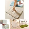 Soft And Plush Memory Foam Bathroom Rug With Shock-absorbing Non-slip Design