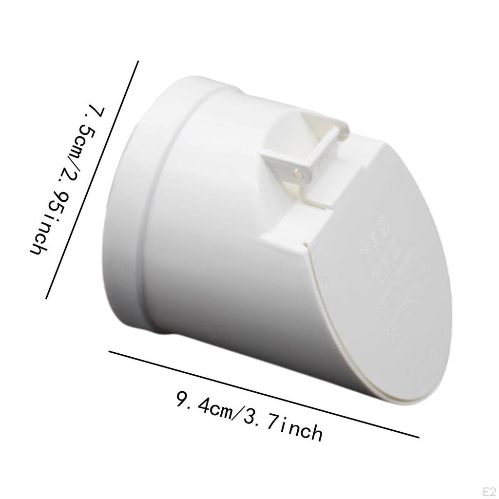 PVC Drain Pipe, Odor , Accessory, High-Performance Replacement Parts, Sewer Check Valve, Closure