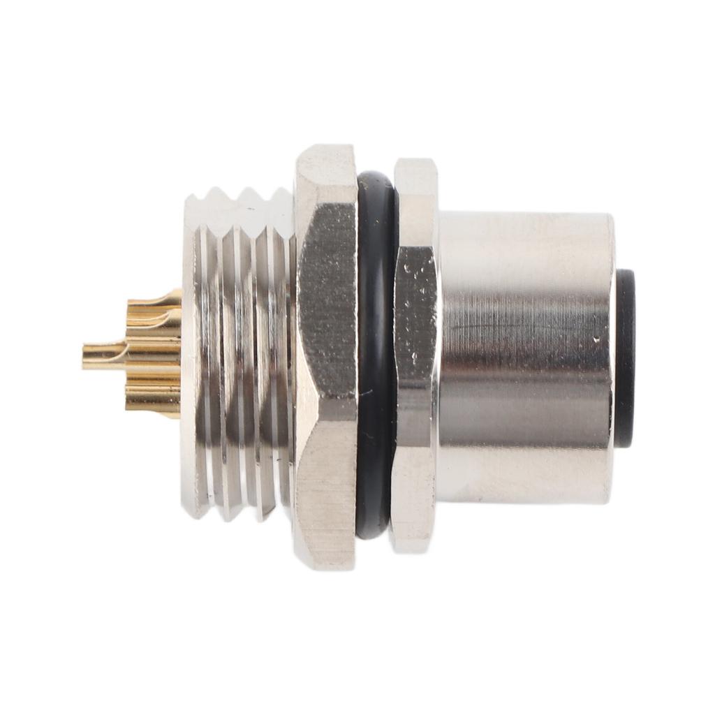 M12?B?S5 Panel Mounted Socket M12 IP67 Waterproof Connector 5pin Plug Adapter