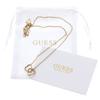 GUESS Collier doré pour femme - Mon Amour Two Hearts Necklace Yellow Gold 287130