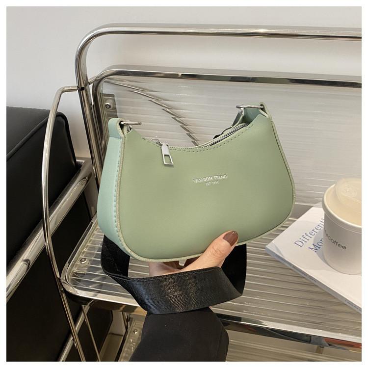 Trendy Street Style Pu Crossbody Bag Women's Fashionable Shoulder Bag