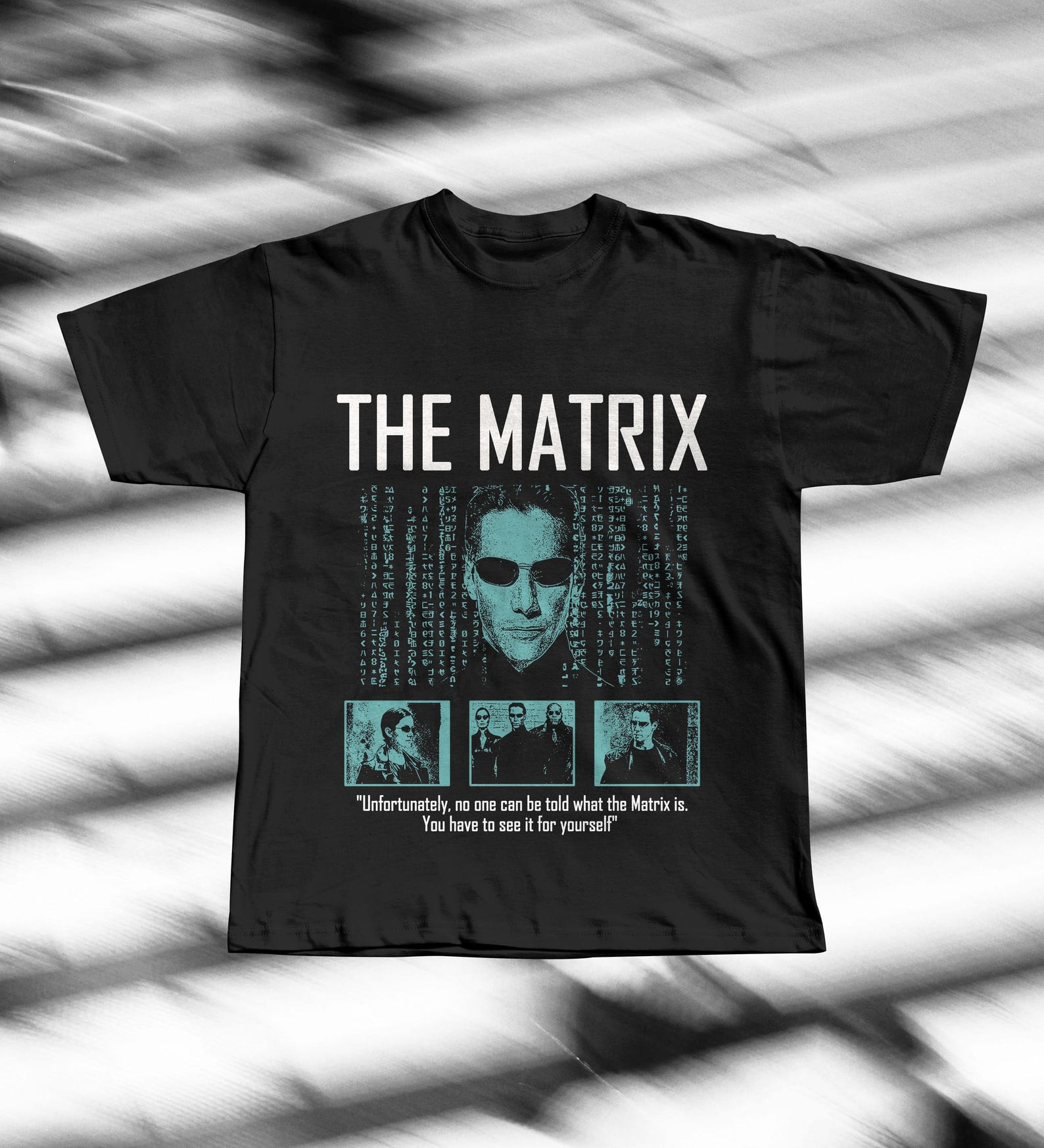 The Matrix Shirt, 1999 Sci-Fi Film Tee, Classic Action Movie T-Shirt, Cyberpunk Cinema Gift, Vintage 90s Virtual Reality Philosophical L