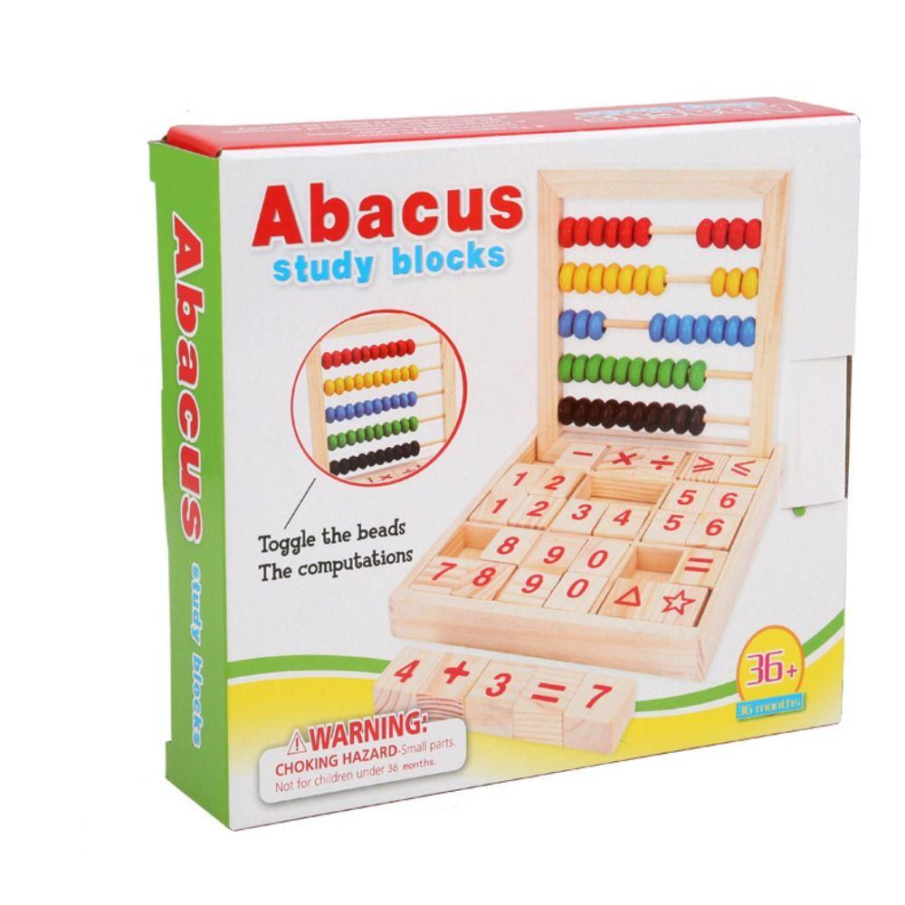 Wooden Learning Mathematics Tool Montessori Toy Montessori Educational Toy 3-6 Year Olds