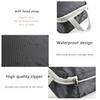 Travel Storage Bag Large Capacity Waterproof Wear Resistant Zipper Closure Wide Application Space-saving Nylon Travel Suitcase Clothes Pants Organizer