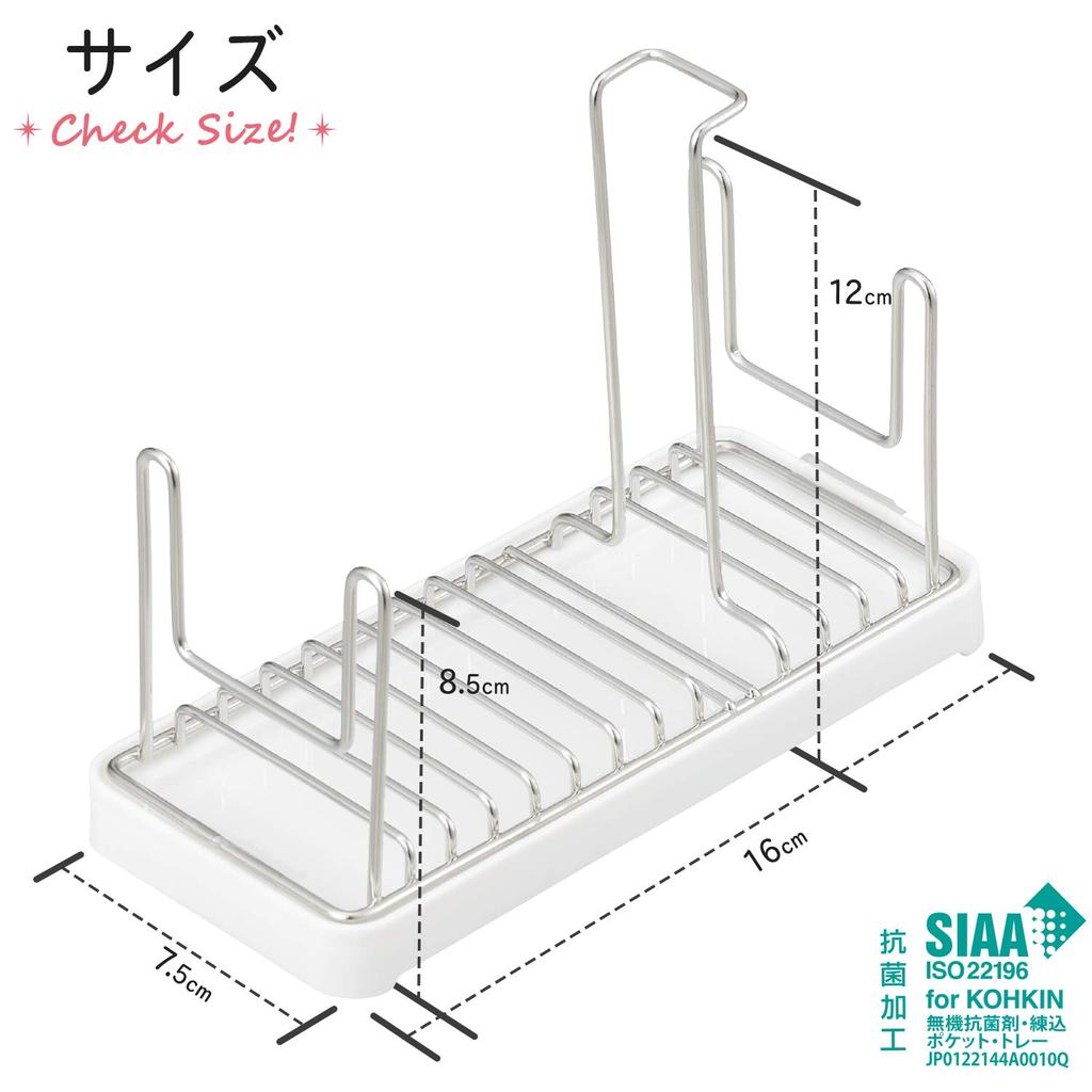 LEC Leak Lid Drying Bottle Stand Dries Bottles Lids Gaskets PET Bottles