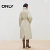 ONLY Women's Convertible Long Down Trench Coat