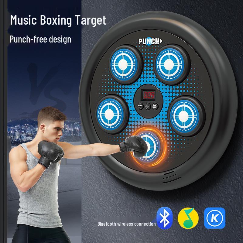Kids' Bluetooth Boxing Target: Smart Music Fitness Punch Toy