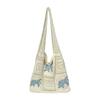 Knitted Beach Resort Hollow Tote: Women's Large Capacity Single Shoulder Bag for Commute or Outing