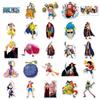 50 One Piece Anime Character Stickers - HD Printed Stationery & Planner Accessories