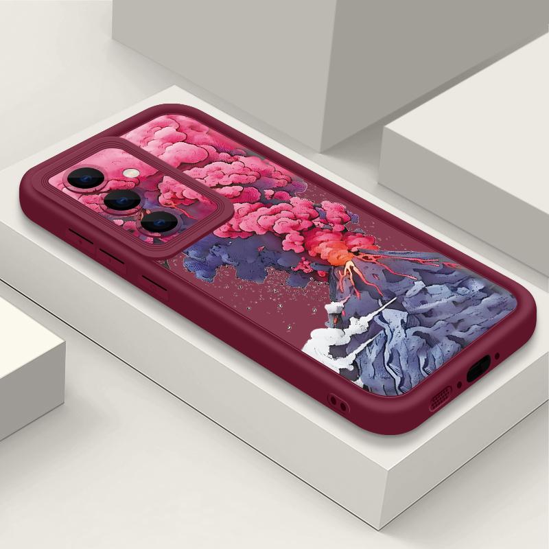Mountain Landscape Pattern Case For Samsung Galaxy A57 A37 A17 A56 A16 A36 A55 A15 A14 A26 A54 A35 Soft TPU Silicone Phone Cover