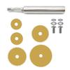 HSS Cut Disc Wheel Cutting Cutter Shank for Wood Plastic Soft Metal Cutting