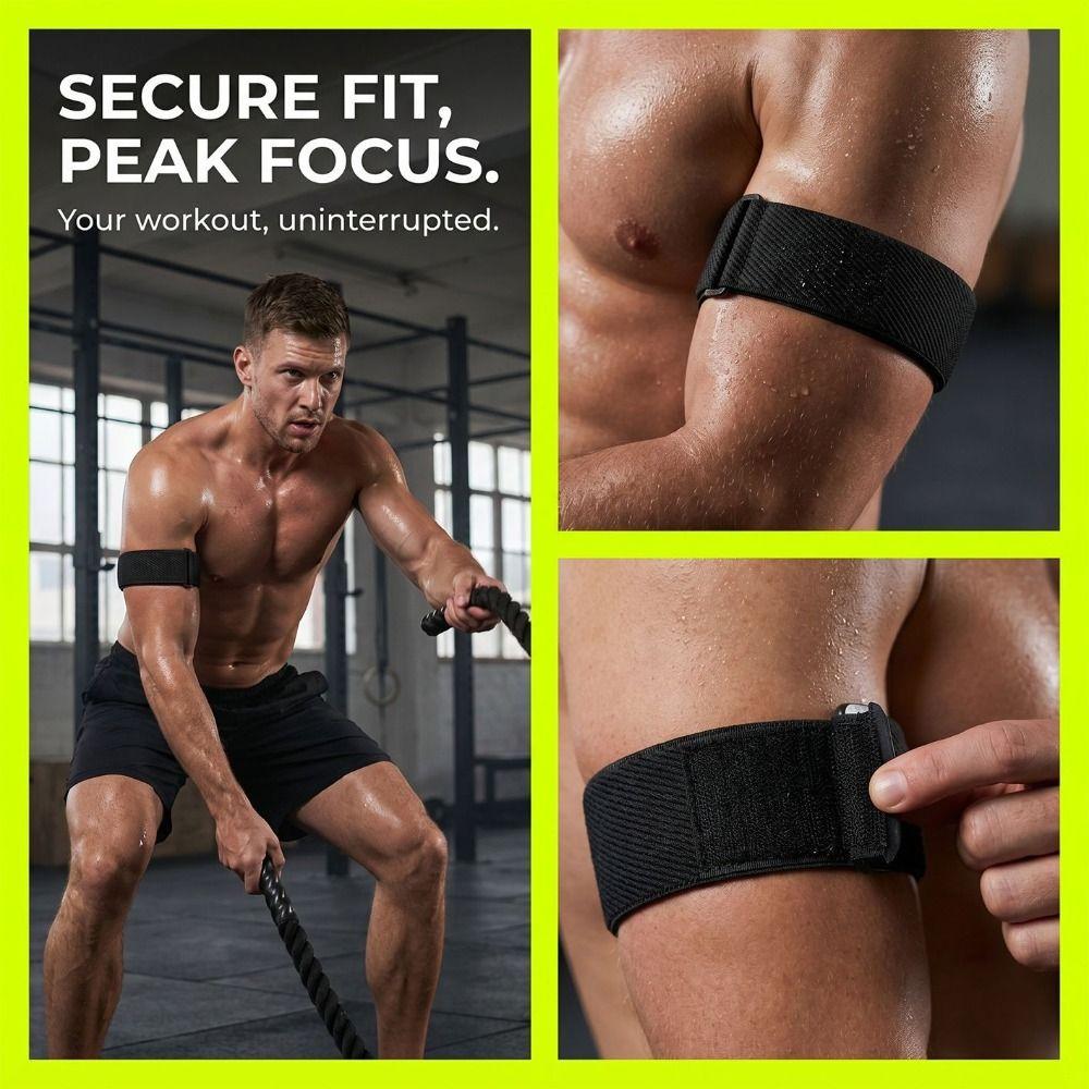 Fascia Elastica Regolabile per Bicipite Sostitutiva Cinturino Sportivo per Braccio per Amazfit Helio per Uomo Donna