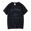 St Barts Caribbean Sea Sailboat T Shirt Barths Comfort Colors French West Indies Vacation Barthélemy Vintage Washed Breathable
