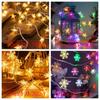 Warm Color Xmas Tree Lights 80LED LED String Light Christmas Lights Lamp String  New Year Party