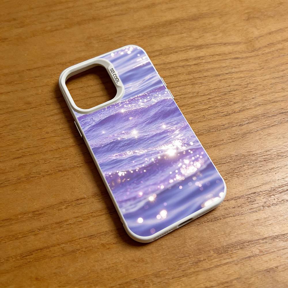 Dreamy Pastel Water Waves Phone Case for iPhone 17 16 Pro Plus X XS Max Air Mini 15 14 Soft Shockproof Cover