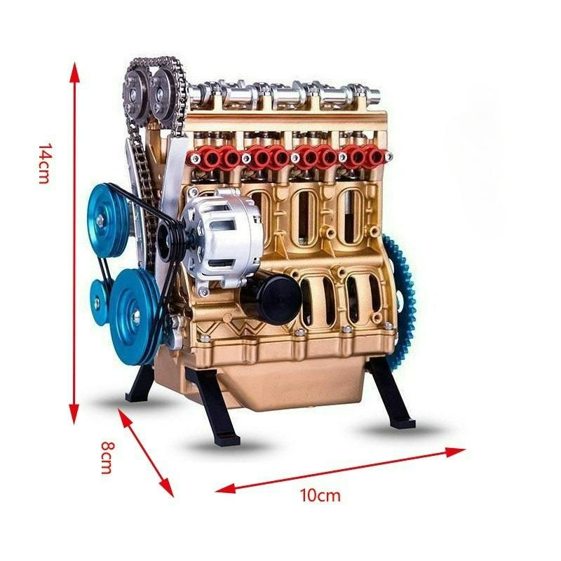 

DIY Engine Model Kit Resin Crafts Engine Resin Model Classic Collection Home Office Creative Resin Ornaments