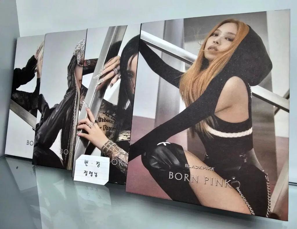 BLACKPINK Bon Pink Digipack 4-piece set Full composition pop. Used