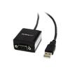 Câble Adaptateur USB Vers Série DB9 RS232 - STARTECH - ICUSB2321F - 1,80 M - Chipset FTDI - Mémorisation Du Port